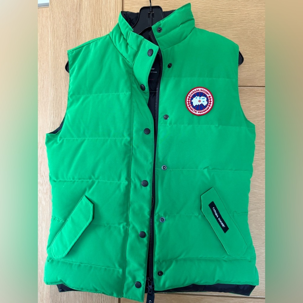Canada Goose Green Puffer Vest